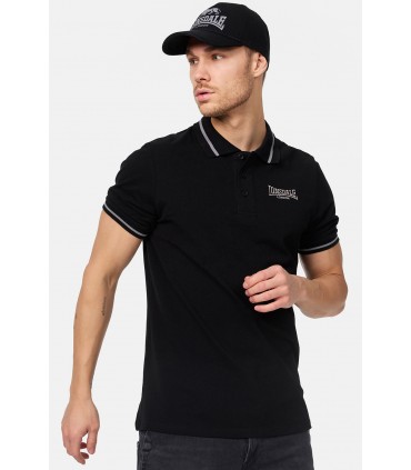 LONSDALE ΑΝΔΡΙΚΟ POLO CAUSTON black