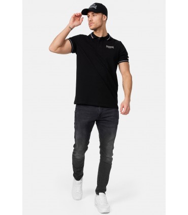 LONSDALE ΑΝΔΡΙΚΟ POLO CAUSTON black