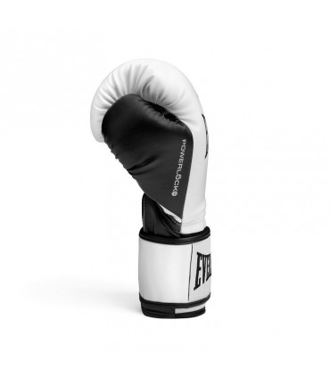 EVERLAST POWERLOCK GLOVES Hook & Loop White/Black