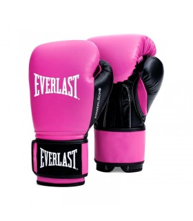 EVERLAST POWERLOCK GLOVES Hook & Loop Pink/Black